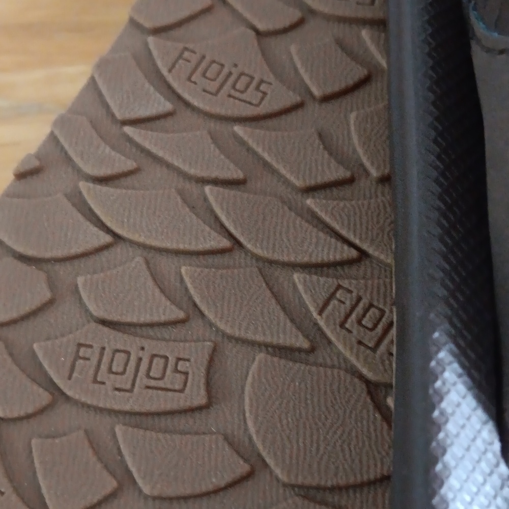 Flojos Brown Men's Sandals Size 10 New - Picture 2 of 4
